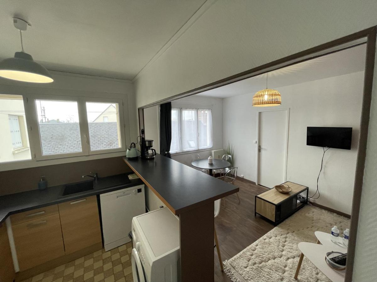 Tegmen, Joli Appartement Au Calme Caen Buitenkant foto