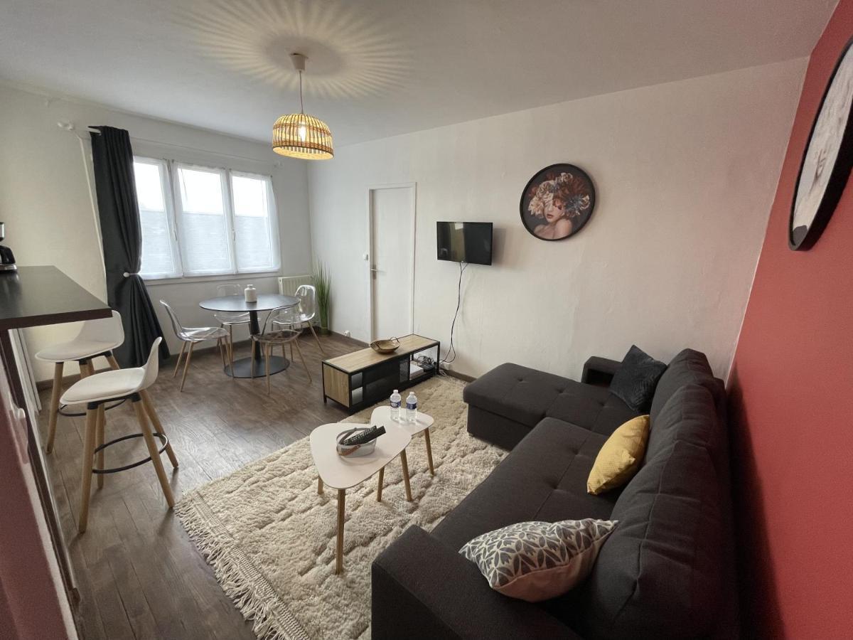 Tegmen, Joli Appartement Au Calme Caen Buitenkant foto